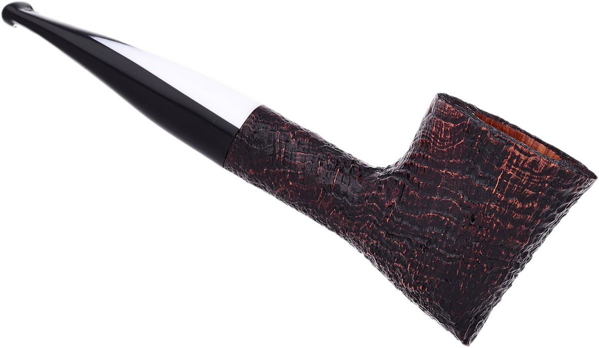 Savinelli Autograph Autograph Sandblasted Bent Dublin (6mm)