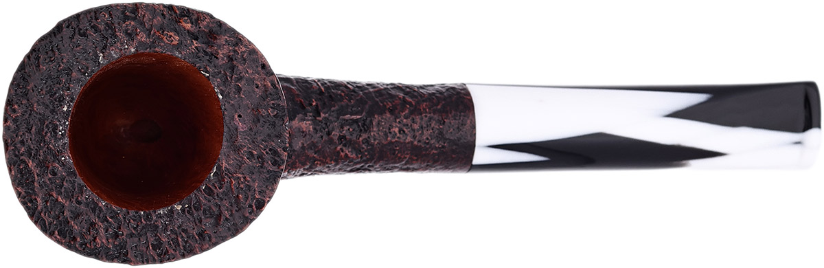 Savinelli Autograph Autograph Sandblasted Bent Dublin (6mm)