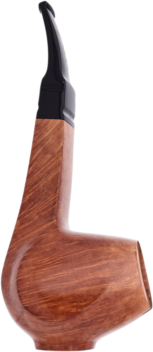Savinelli Autograph Autograph Smooth Paneled Bent Brandy Sitter (0) (6mm)