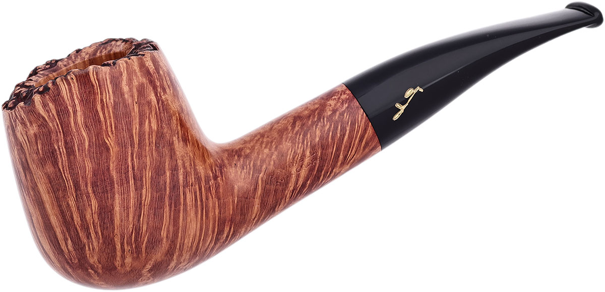 Autograph Smooth Bent Billiard (8) (6mm) Tobacco Pipe