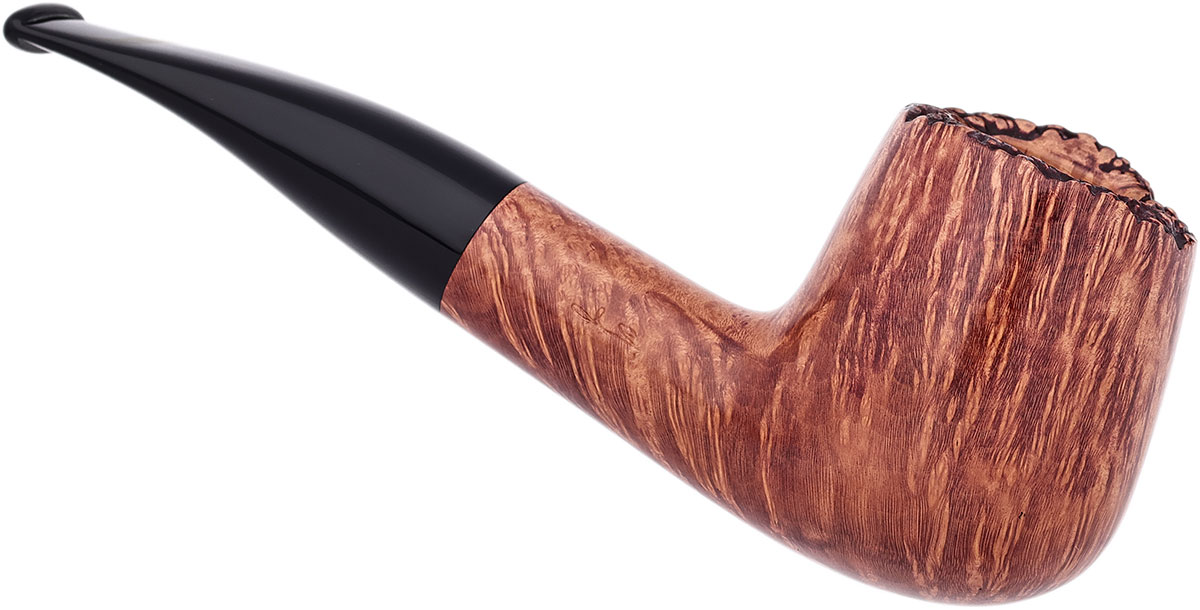 Savinelli Autograph Autograph Smooth Bent Billiard (8) (6mm)