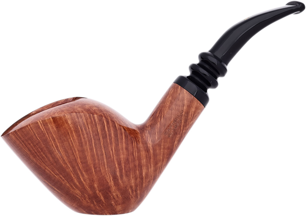 Autograph Smooth Bent Dublin Sitter (8) (6mm) Tobacco Pipe