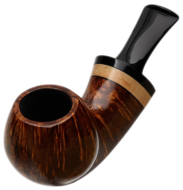 Dirk Heinemann Smooth Bent Egg with Lilac Wood