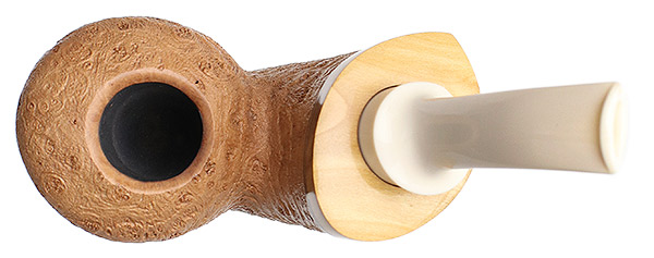 Dirk Heinemann Sandblasted Standing Fig with Plum Wood and Juma