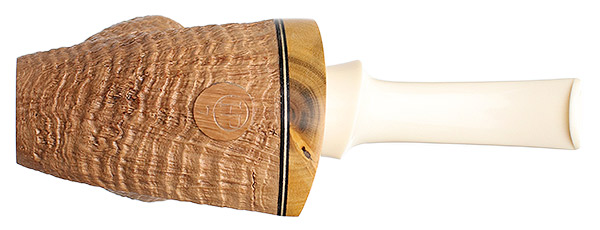Dirk Heinemann Sandblasted Standing Fig with Plum Wood and Juma