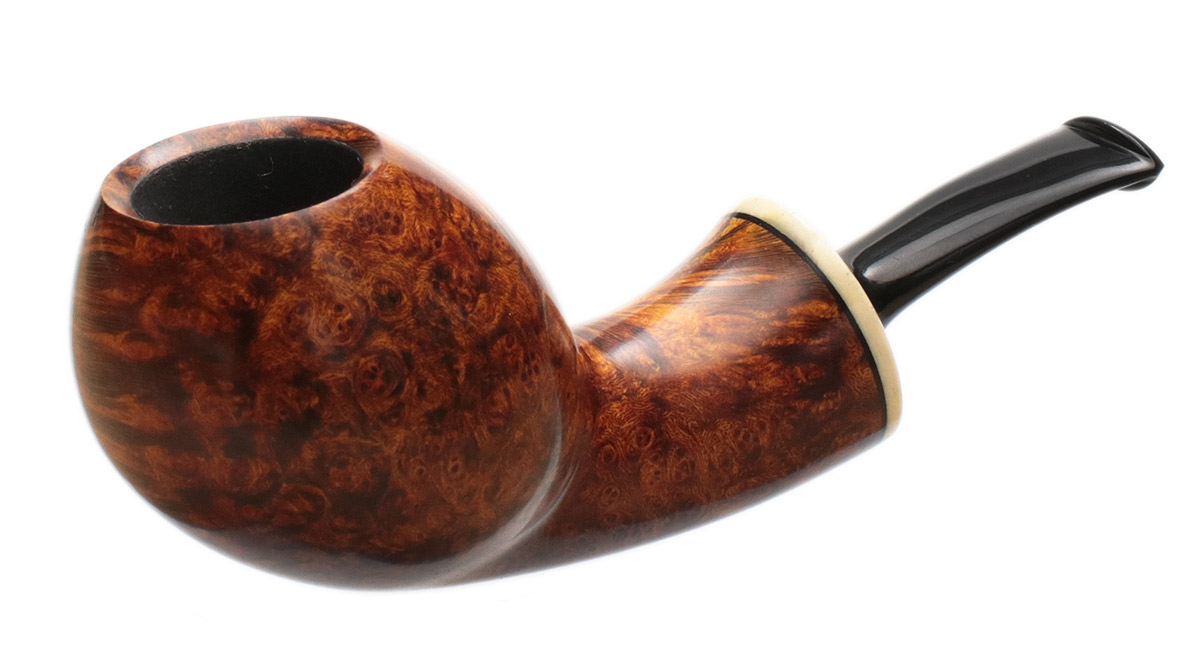 Dirk Heinemann Smooth Bent Egg with Horn