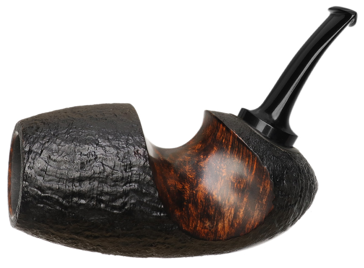 Dirk Heinemann Partially Sandblasted Cuban Reverse Calabash
