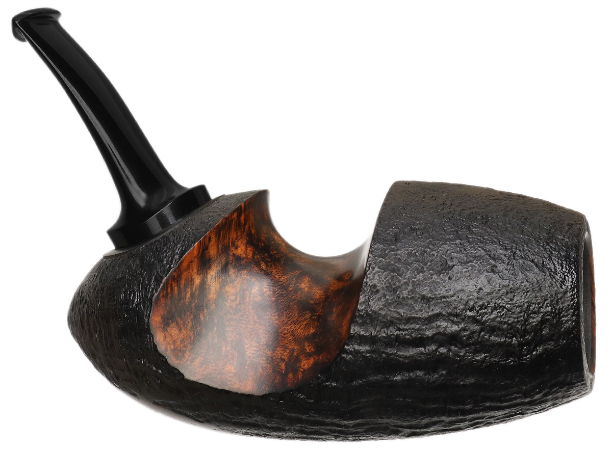 Dirk Heinemann Partially Sandblasted Cuban Reverse Calabash