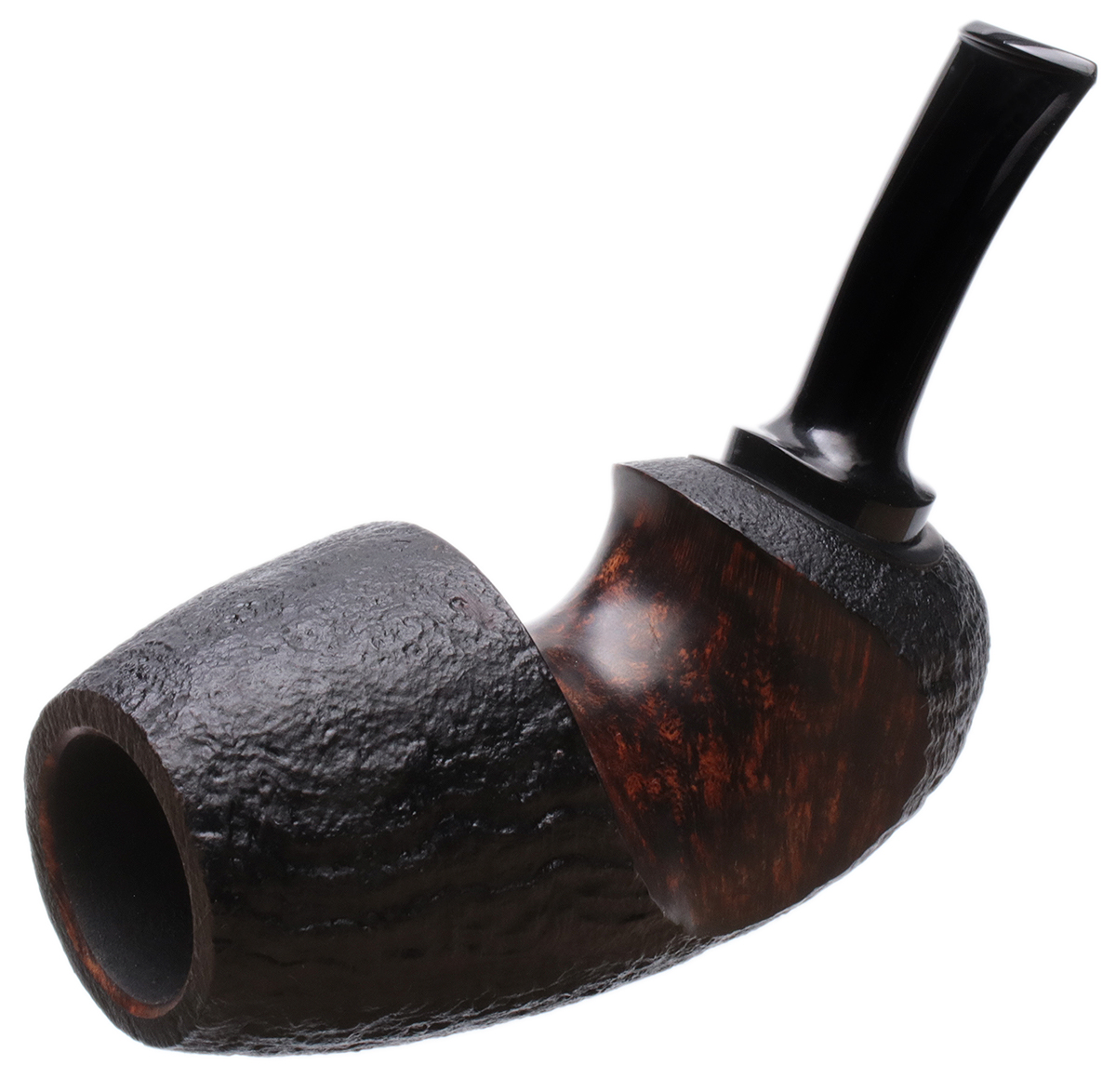 Dirk Heinemann Partially Sandblasted Cuban Reverse Calabash