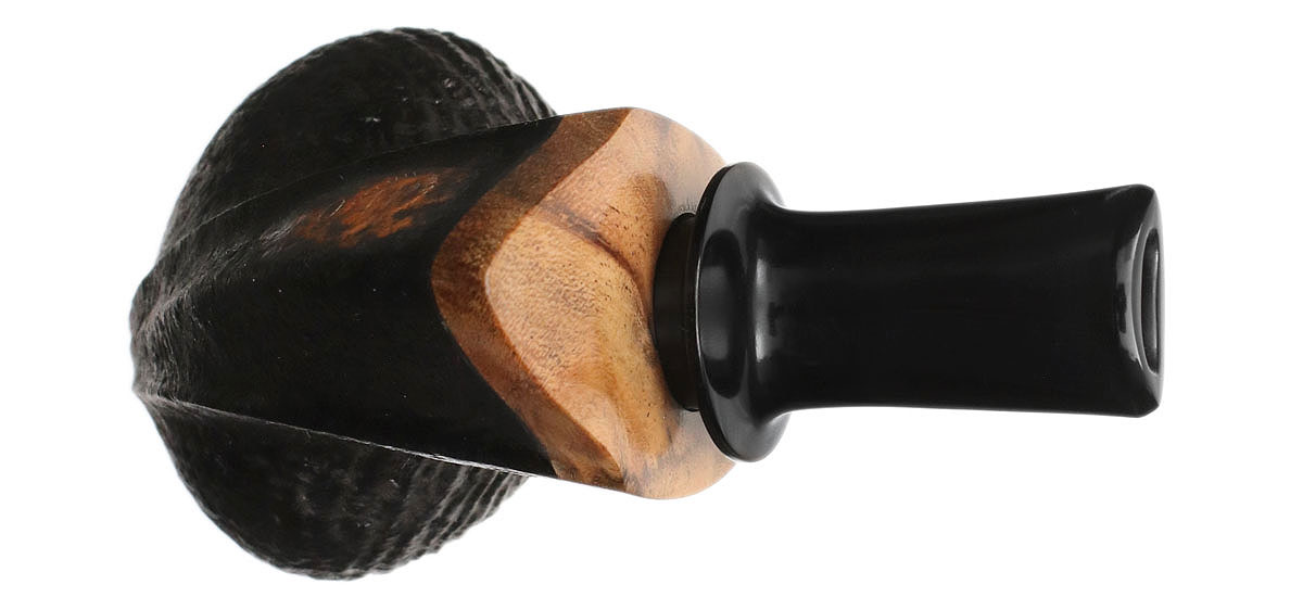 Dirk Heinemann Sandblasted Dora with Teak Wood