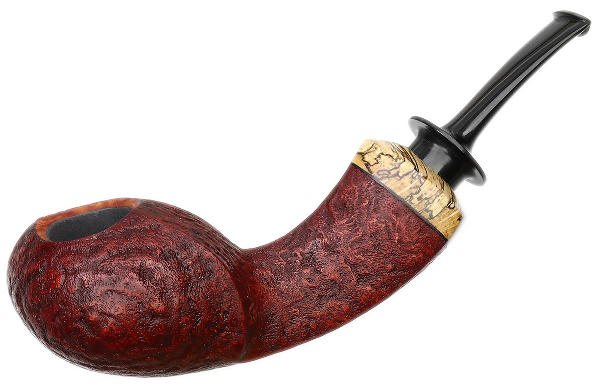 Dirk Heinemann Sandblasted Blowfish with Spalted Birch
