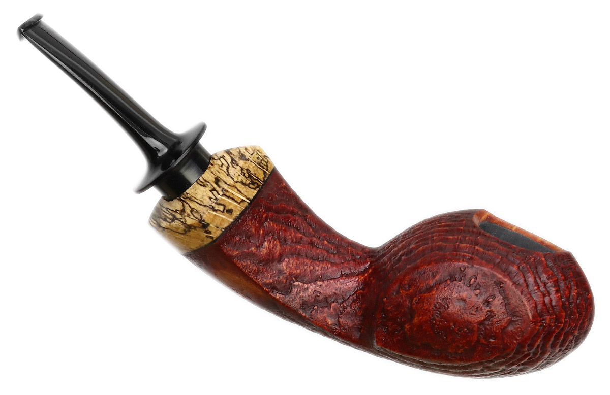 Dirk Heinemann Sandblasted Blowfish with Spalted Birch