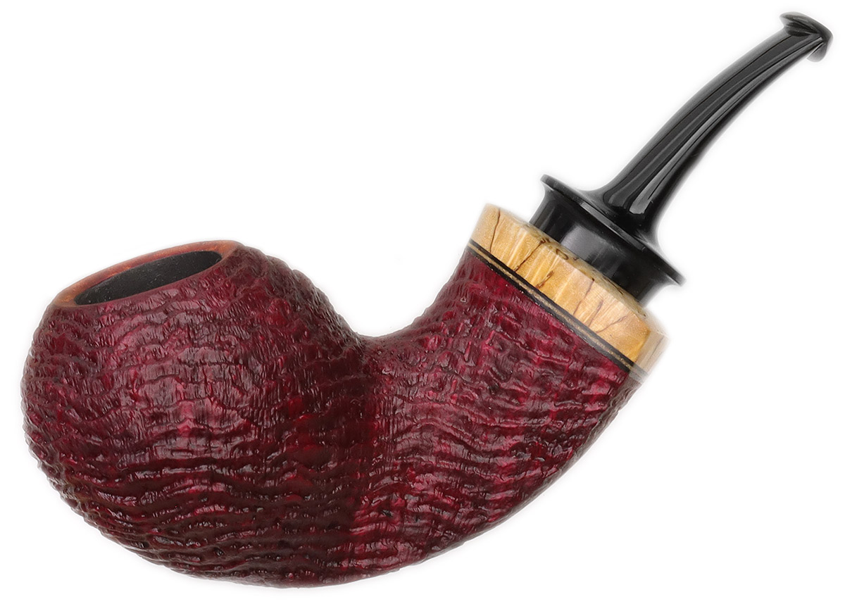 Dirk Heinemann Sandblasted Fish with Spalted Birchwood