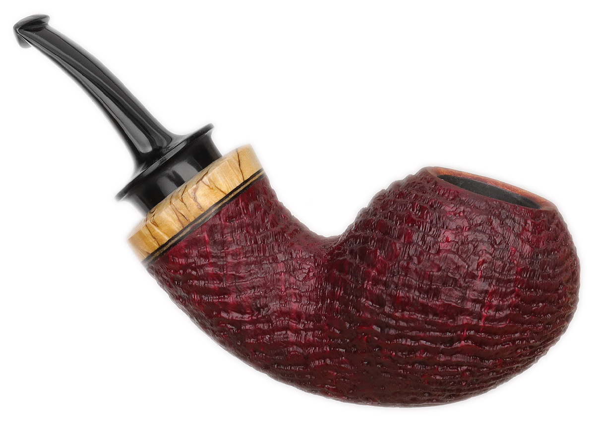 Dirk Heinemann Sandblasted Fish with Spalted Birchwood