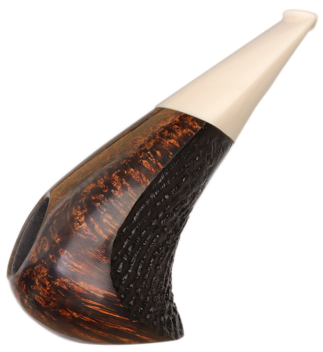 Dirk Heinemann Partially Sandblasted Reed Leaf