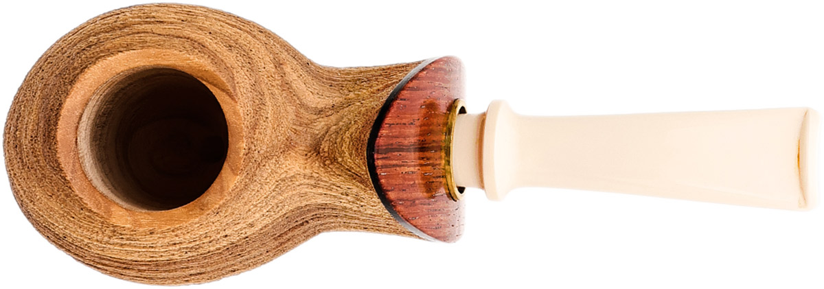 Dirk Heinemann Sandblasted Olivewood Dora with Teak and Juma