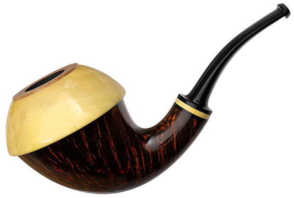 Ken Dederichs Smooth Calabash with Boxwood