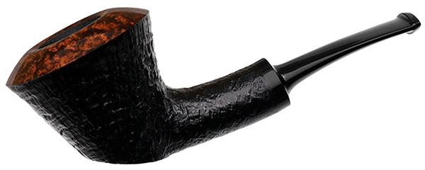 Ken Dederichs Partially Sandblasted Bent Dublin Sitter