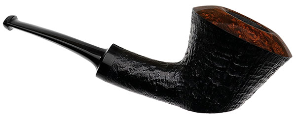Ken Dederichs Partially Sandblasted Bent Dublin Sitter