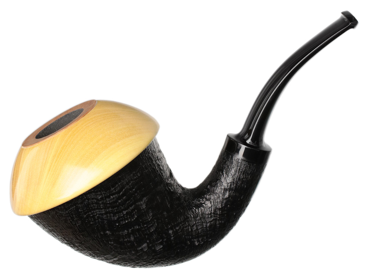 Ken Dederichs Sandblasted Calabash with Boxwood