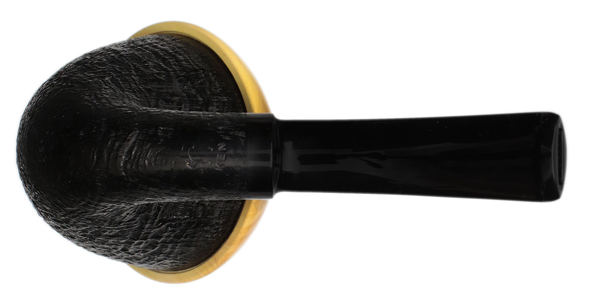 Ken Dederichs Sandblasted Calabash with Boxwood