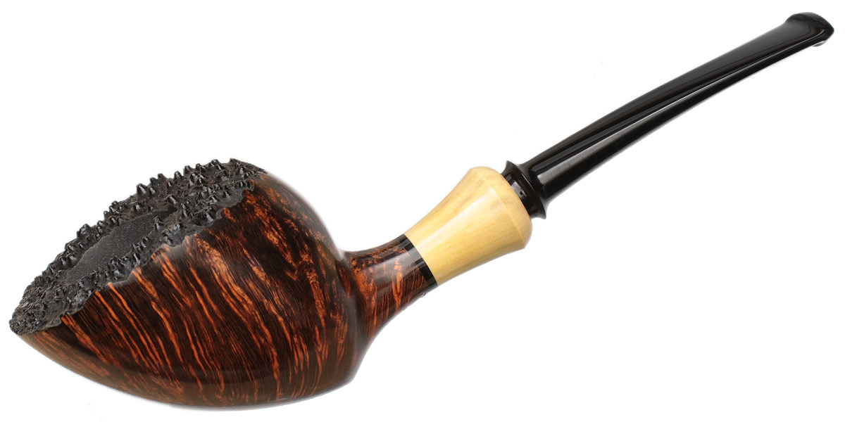 Ken Dederichs Smooth Acorn with Boxwood