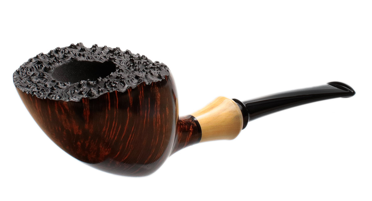 Ken Dederichs Smooth Acorn with Boxwood
