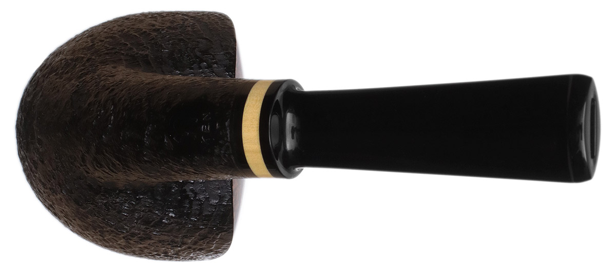 Ken Dederichs Partially Sandblasted Bent Dublin with Boxwood