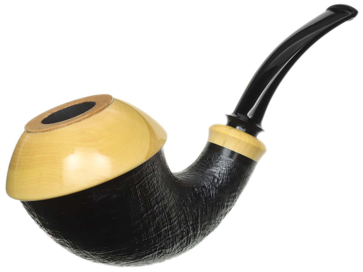 Ken Dederichs Sandblasted Calabash with Boxwood