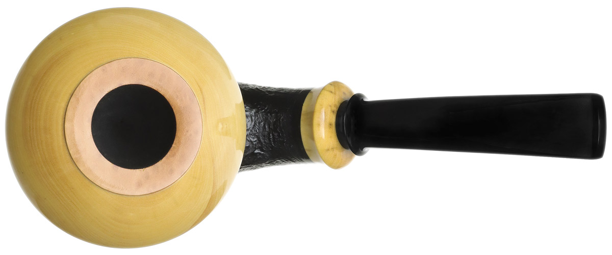 Ken Dederichs Sandblasted Calabash with Boxwood