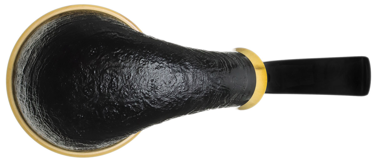 Ken Dederichs Sandblasted Calabash with Boxwood