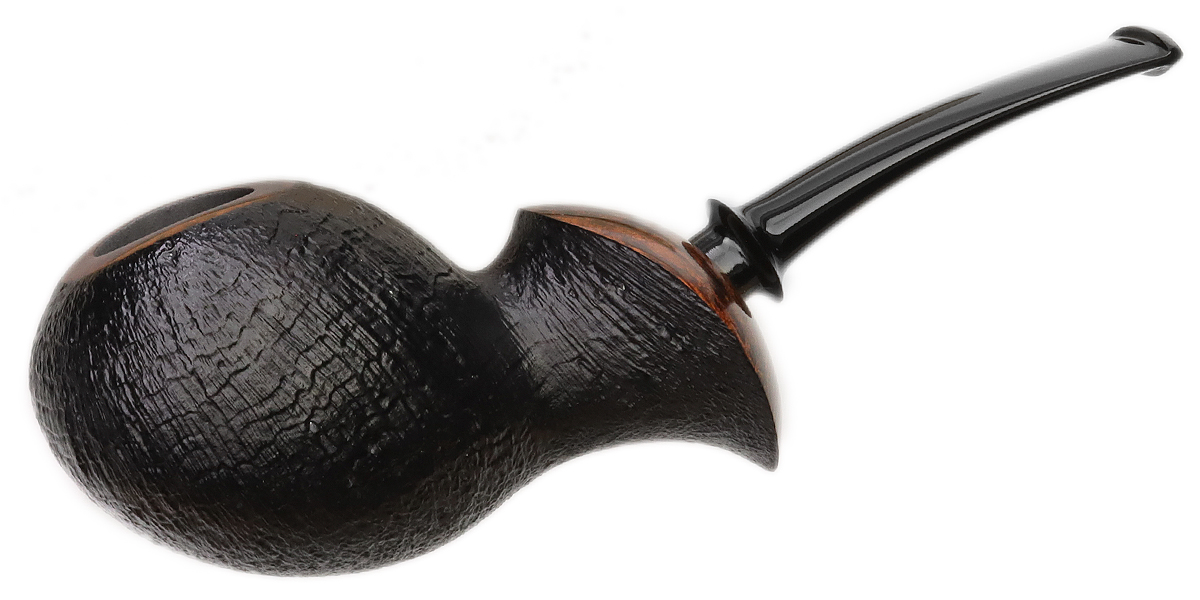 Ken Dederichs Partially Sandblasted Bent Apple