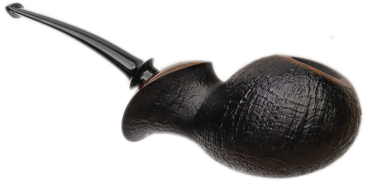 Ken Dederichs Partially Sandblasted Bent Apple
