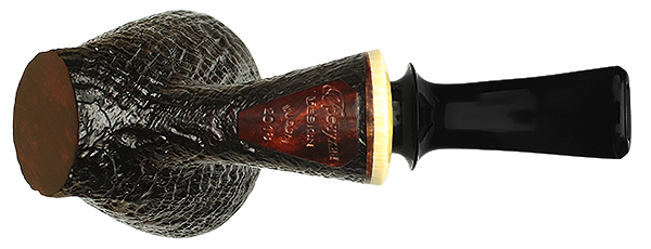 Grechukhin Design Partially Sandblasted Bent Dublin Sitter with Ivorite