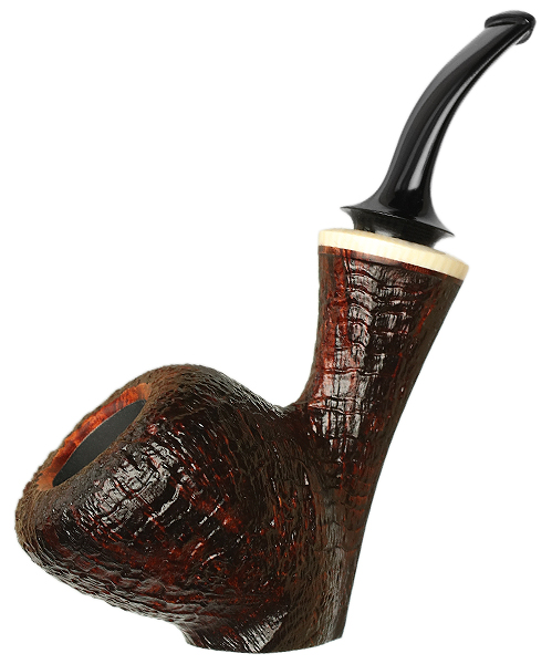 Grechukhin Design Sandblasted Standing Acorn with Ivorite