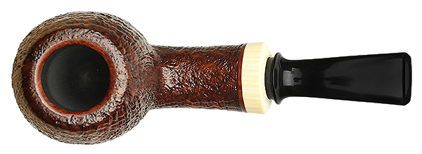 Grechukhin Design Sandblasted Bent Apple with Ivorite
