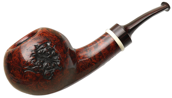 Wojtek Pastuch Smooth Bent Apple with Warthog Tusk (0802)