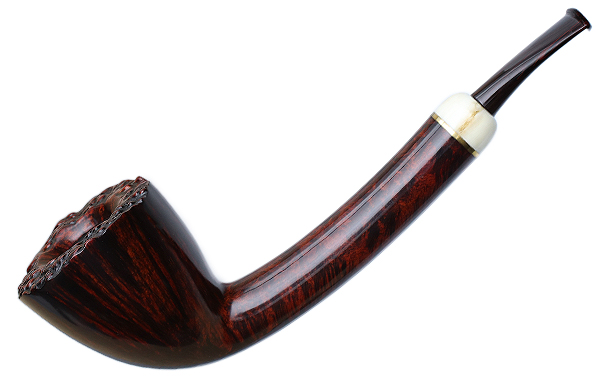 Wojtek Pastuch Smooth Bent Dublin with Warthog Tusk (0818)