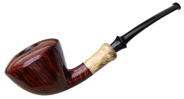 Wojtek Pastuch Smooth Bent Dublin with Curly Birch (0828)