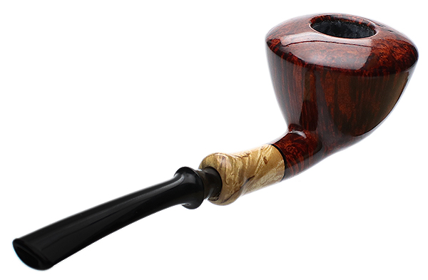 Wojtek Pastuch Smooth Bent Dublin with Curly Birch (0828)