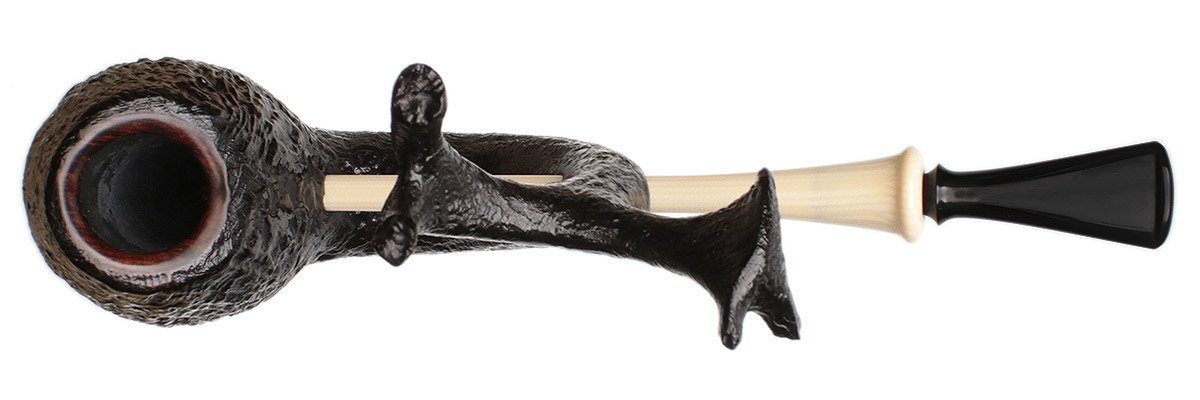 Wojtek Pastuch Sandblasted Speared Snail with Ivorite (0941)