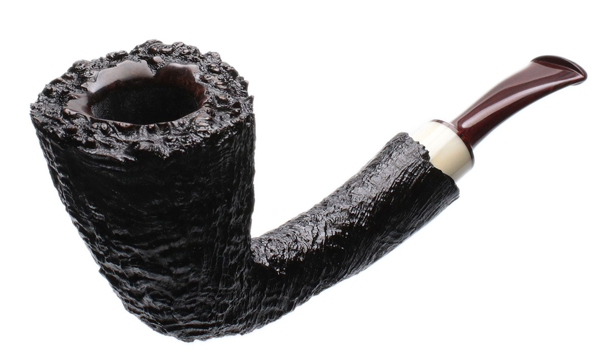 Wojtek Pastuch Sandblasted Bent Dublin with Warthog Tusk (1024)