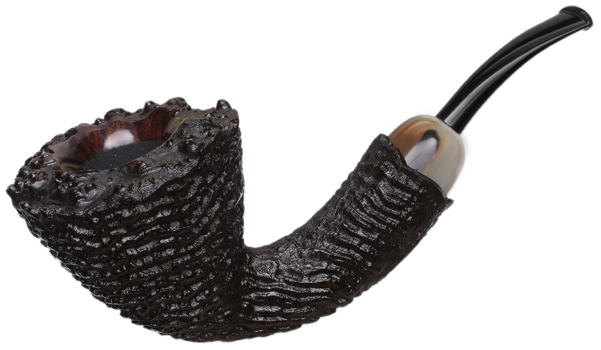 Wojtek Pastuch Sandblasted Bent Dublin with Horn (1052)
