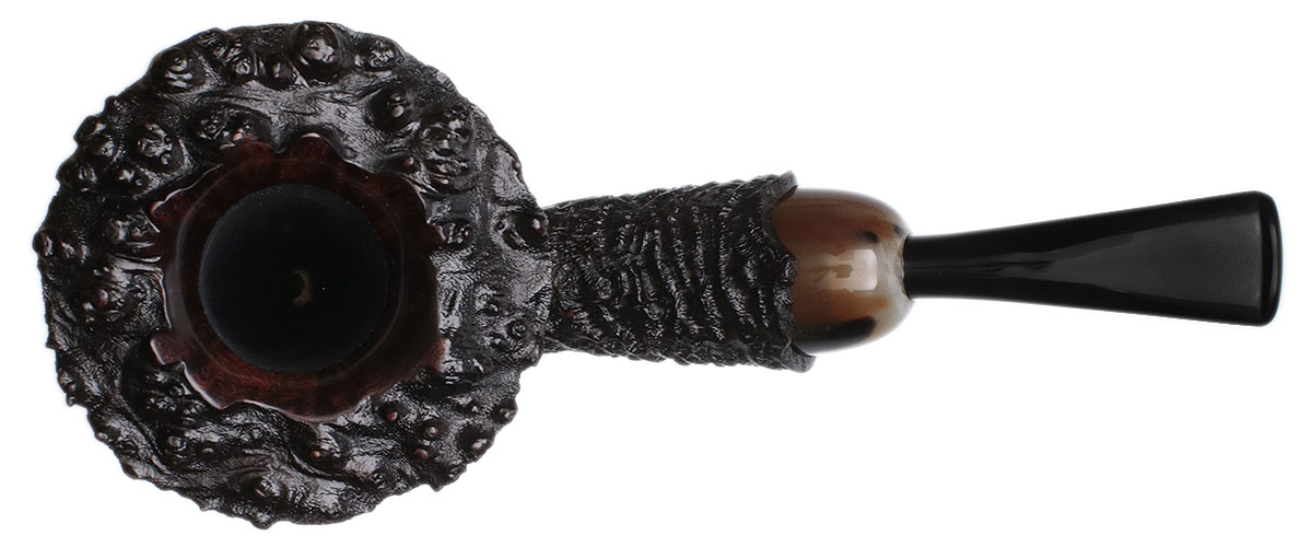 Wojtek Pastuch Sandblasted Bent Dublin with Horn (1052)