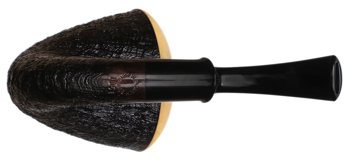 Wojtek Pastuch Sandblasted Calabash with Boxwood (1051)