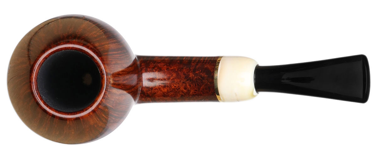 Wojtek Pastuch Smooth Bent Brandy with Warthog Tusk and Brass (1141)