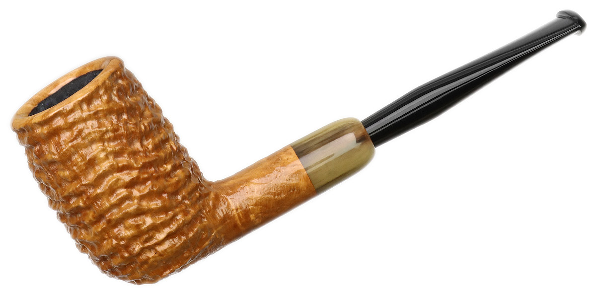 Wojtek Pastuch Sandblasted Billiard with Horn (1216)