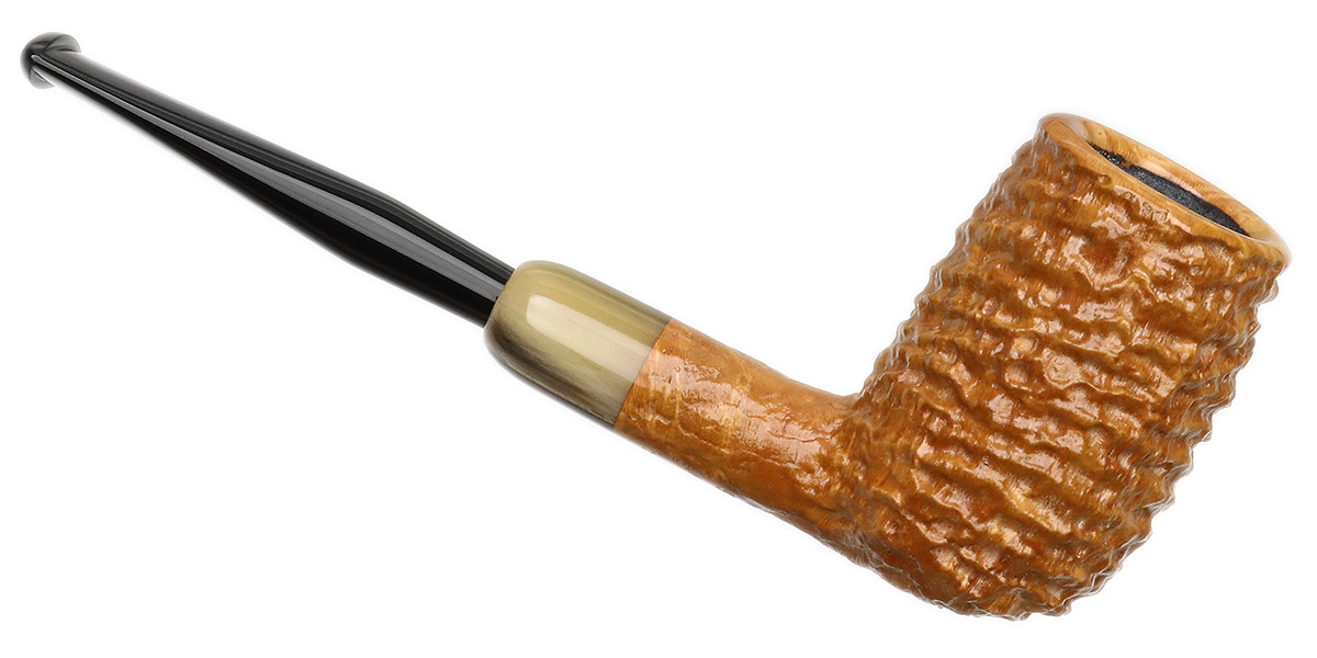 Wojtek Pastuch Sandblasted Billiard with Horn (1216)