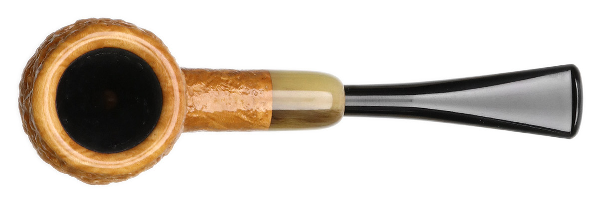 Wojtek Pastuch Sandblasted Billiard with Horn (1216)