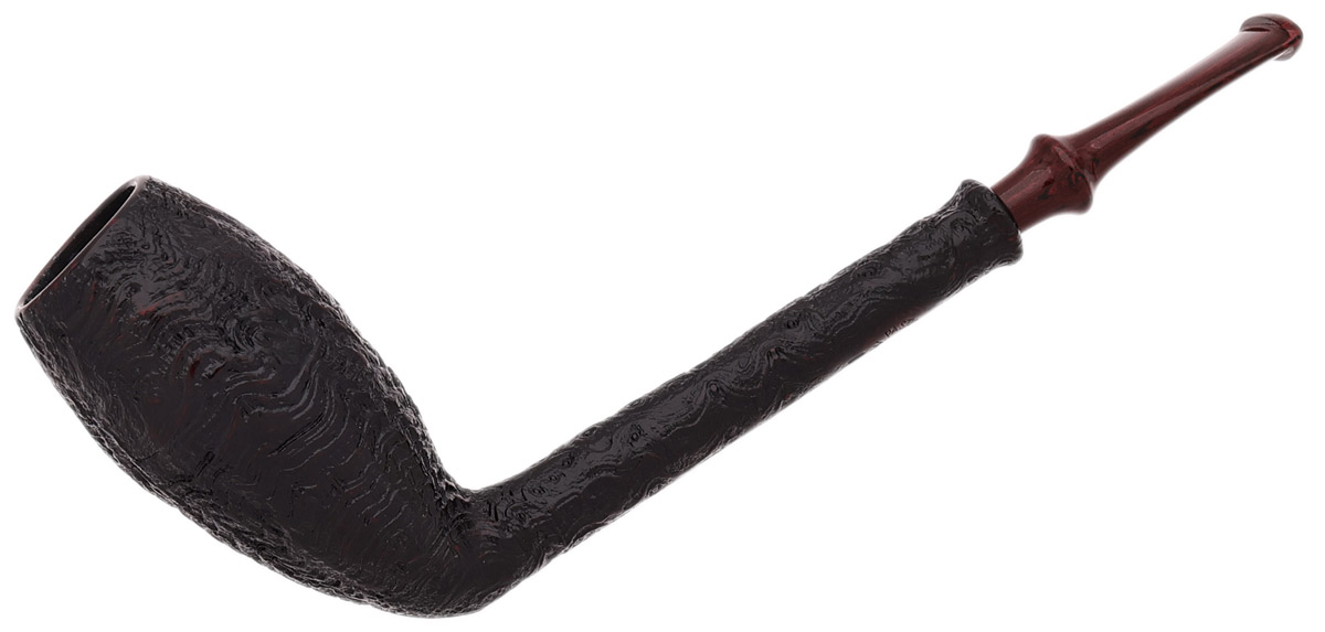 Wojtek Pastuch Sandblasted Strawberry Wood Cutty (1525)